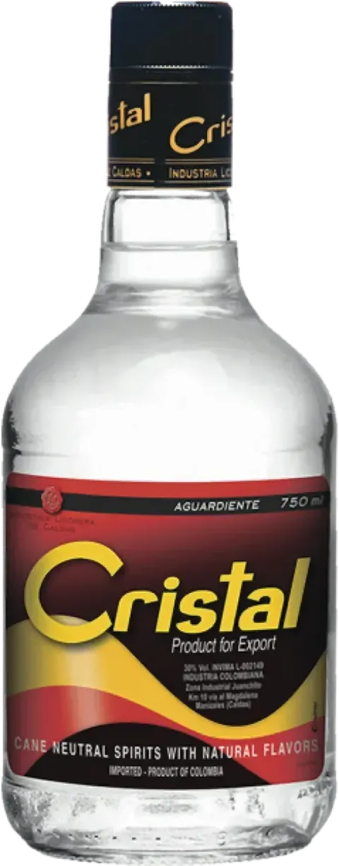 Aguardiente Cristal Rojo