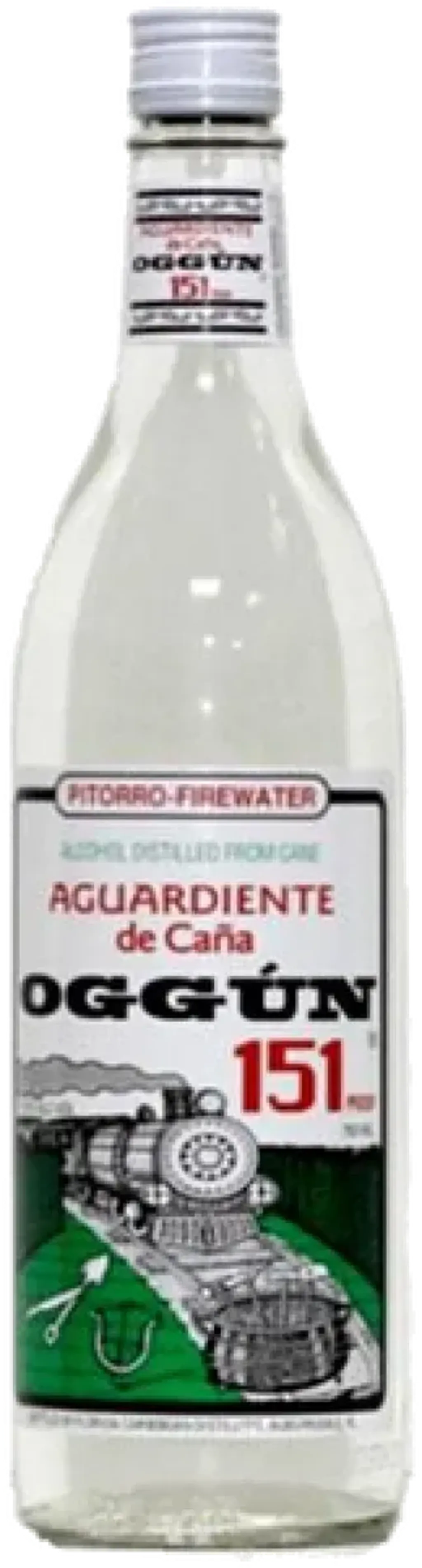 Aguardiente Oggun 151