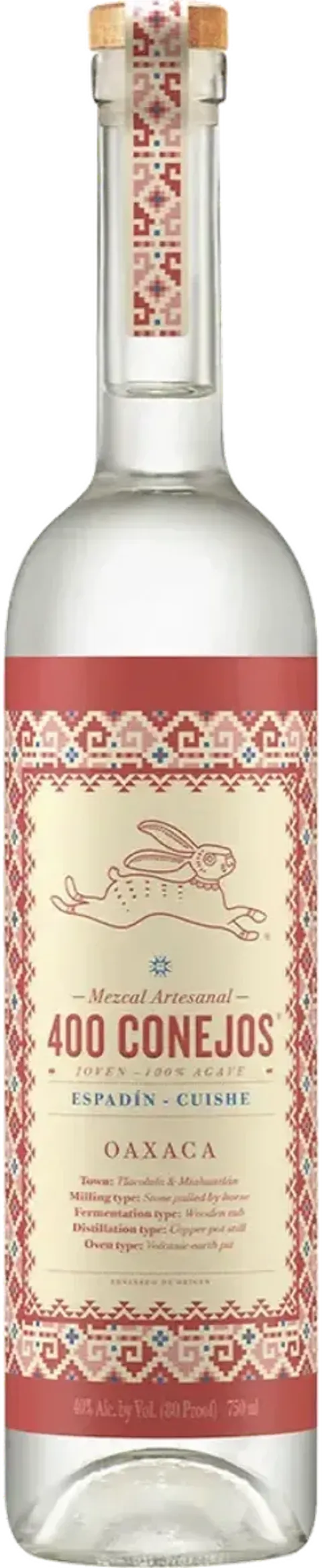 400 Conejos Mezcal Espadin Cuishe