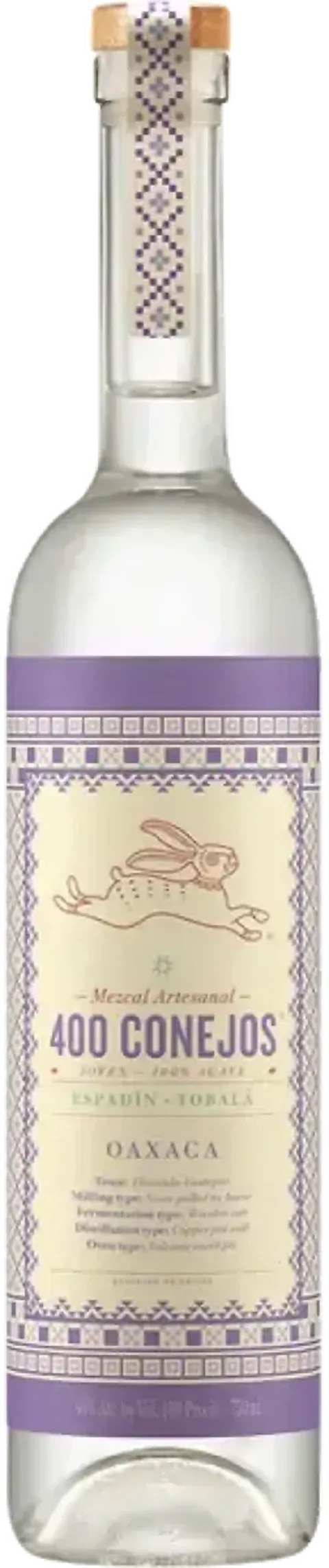 400 Conejos Mezcal Espadin Tobala