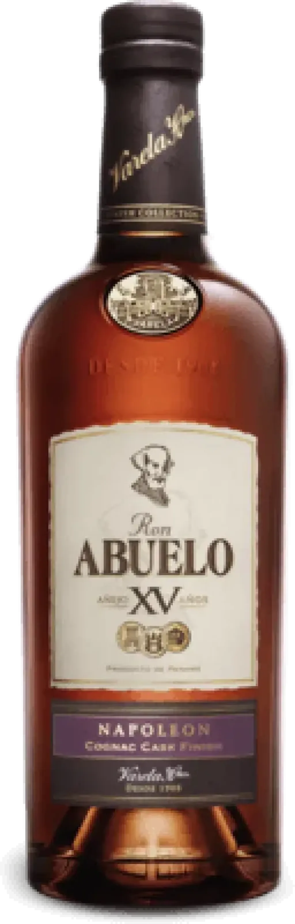 Ron Abuelo Añejo 15 Year Napoleon Cognac Cask