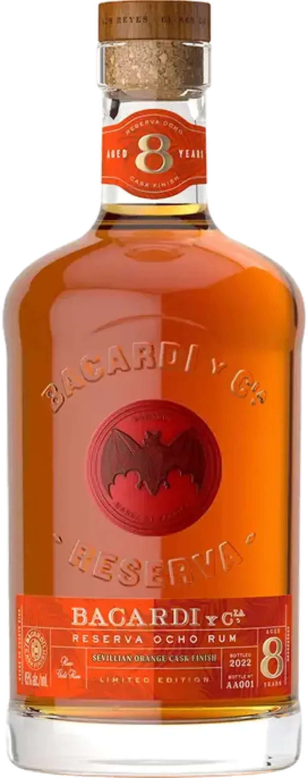 Bacardi 8 Year Orange Cask