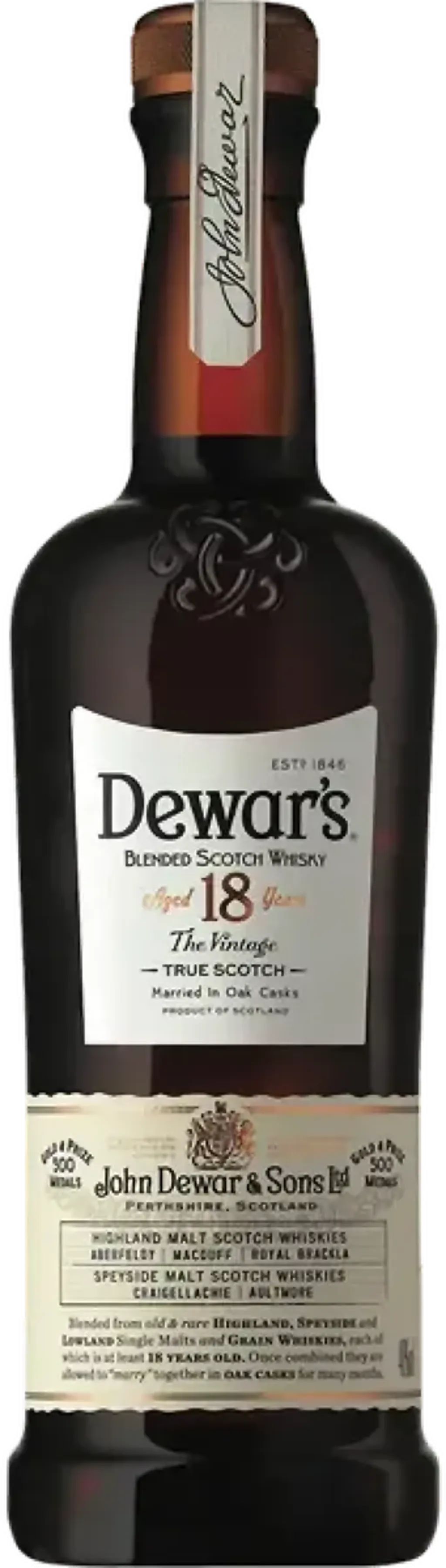Dewars 18 Years